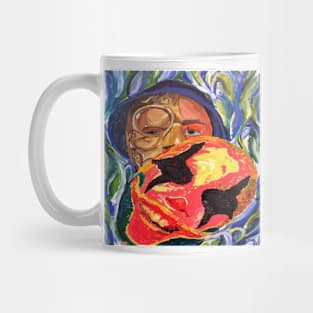 Two Faces Of Me Masks Mug